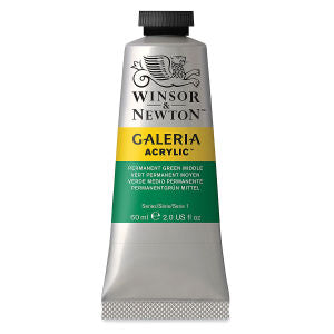 ACRYLIC PAINT  PERMANENT GREEN MIDDLE